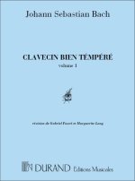 CLAVECIN BIEN TEMPERE V.1 PIANO (REVISION PIANO
