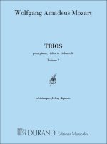 TRIOS V2 (K542-K548-K564) VIOLON-VLC-PIANO  MUSIQUE D'ENSEMBLE