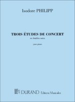 TROIS ETUDES DE CONCERT, EN DOUBLES NOTES, POUR PIANO