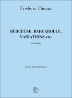 BERCEUSE BARCAROLA VARIAZIONI PIANO PIANO