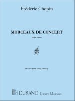 MORCEAUX DE CONCERT PIANO PIANO