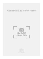 CONCERTO N 22 VIOLON-PIANO VIOLON