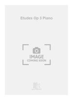 ETUDES OP 3 PIANO  PIANO
