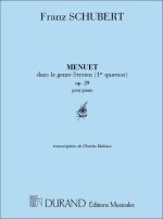 MENUET QUATUOR N 1 PIANO  PIANO
