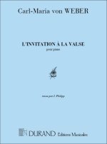 INVITATION A LA VALSE PIANO  PIANO