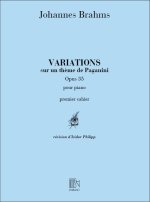 VARIATIONS SUR UN THEME DE PAGANINI OPUS 35 PIANO