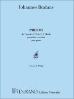 ETUDE N 3 PIANO (1ZRE VERSION PRESTO DE BACH BWV PIANO