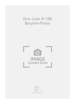 DON JUAN N 12B BARYTON-PIANO  CHANT