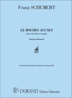 LE ROI DES AULNES, POUR VOIX ELEVEE ET PIANO  CHANT