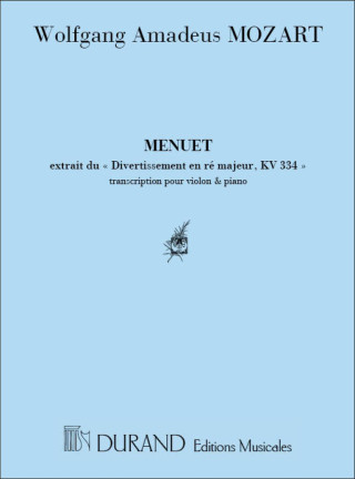 MENUET VIOLON