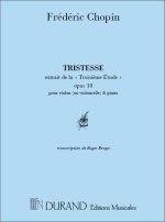 TRISTESSE VIOLON OU VLC-PIANO VIOLONCELLE