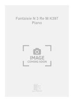 FANTAISIE N 3 RE M K397 PIANO PIANO