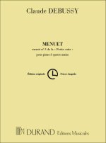 MENUET 4 MAINS (PETITE SUITE ) PIANO