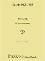 ROMANCE, POUR MEZZO-SOPRANO ET PIANO  CHANT