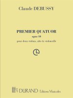 PREMIER QUATUOR OPUS 10 MUSIQUE D'ENSEMBLE-PARTITION+PARTIES SEPAREES
