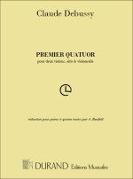 1RE QUATUOR, POUR 2 VIOLONS, ALTO ET VIOLONCELLE PIANO