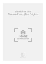 MANDOLINE VOIX ELEVEES-PIANO (TON ORIGINAL CHANT