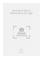 RECIT ET AIR DE LIA MEZZO-PIANO (FR-ANGL  CHANT