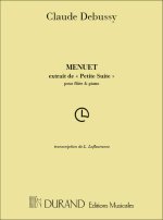 MENUET FLUTE-PIANO (PETITE SUITE) FLUTE TRAVERSIERE