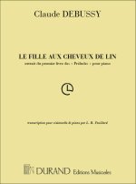 LA FILLE AUX CHEVEUX DE LIN VLC-PIANO (FEUILLARD) VIOLONCELLE
