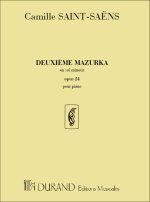 DEUXIEME MAZURKA EN SOL MINEUR, OPUS 24 - POUR PIANO