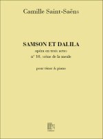 SAMSON ET DALILA N 10 FR-ALL TENOR-PIANO CHANT