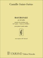 BACCHANALE 4 MAINS  PIANO