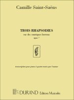 TROIS RHAPSODIES SUR DES CANTIQUES BRETONS, OPUS PIANO