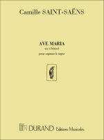 AVE MARIA EN SIB, POUR SOPRANO ET PIANO CHANT