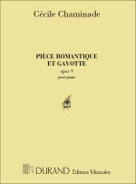 PIECE ROMANTIQUE ET GAVOTTE OP.9 PIANO PIANO