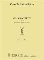 CHANSON TRISTE MEZZO-PIANO  CHANT