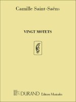 MOTETS (20) 2-3-4 VOIX -ORGUE CHANT