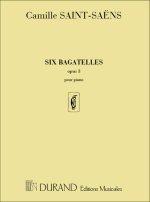 SIX BAGATELLES, OPUS 3  PIANO