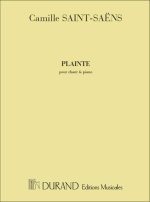 PLAINTE CHANT-PIANO CHANT