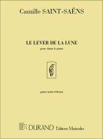 LE LEVER DE LA LUNE POUR CHANT ET PIANO CHANT