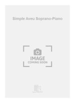 SIMPLE AVEU SOPRANO-PIANO  CHANT
