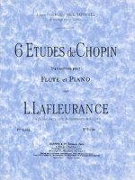 6 ETUDES DE CHOPIN FLUTE TRAVERSIERE