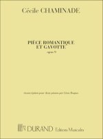 PIECE ROMANTIQUE ET GAVOTTE 2 PIANOS  PIANO