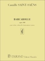 BARCAROLLE OP 108  MUSIQUE D'ENSEMBLE