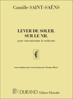 LEVER DE SOLEIL SUR LE NIL CONTRALTO-PIANO CHANT