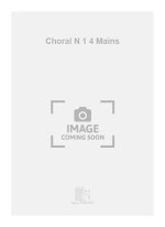 CHORAL N 1 4 MAINS  PIANO