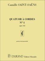 QUATUOR N 1 OP 112 - MATERIEL MUSIQUE D'ENSEMBLE-ENSEMBLE DE PARTITIONS