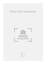 PRIERE A N.D HARMONIUM  ORGUE