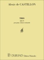 TRIO OP 4 VL-VLC-PIANO  MUSIQUE D'ENSEMBLE