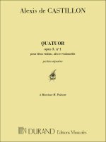 QUATUOR OP 3 PARTIES  MUSIQUE D'ENSEMBLE