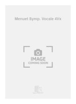 MENUET SYMP. VOCALE 4VX  CHANT