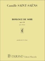 ROMANCE DU SOIR CHOEUR CHANT