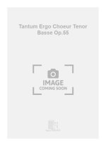 TANTUM ERGO CHOEUR TENOR BASSE OP.55 CHANT
