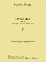 TANTUM ERGO MEZZO PIANO OP.55 CHANT
