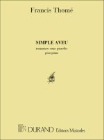SIMPLE AVEU PIANO  PIANO